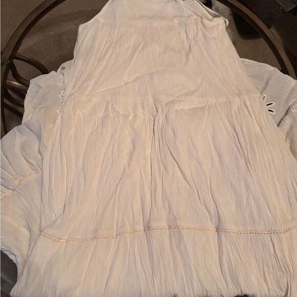 LC Lauren Conrad Cream Tiered Dress - Picture 4 of 4
